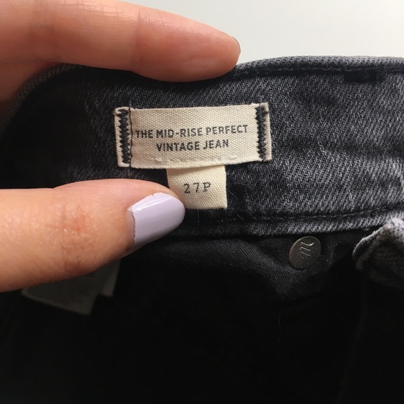Madewell perfect vintage mid-rise jean - Picture 7 of 8